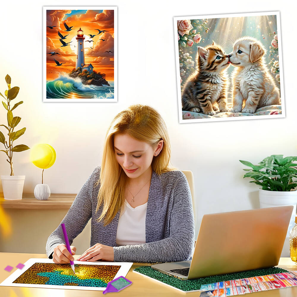 EverShine DIY Diamond Painting - đánh giá và giá Art Craft Umbrella
