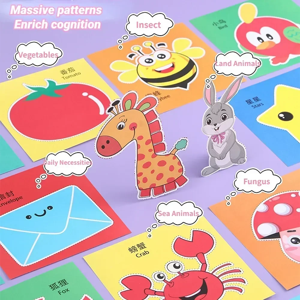 48pcs Children Handmade Paper  - đánh giá và giá Art Craft For Kids