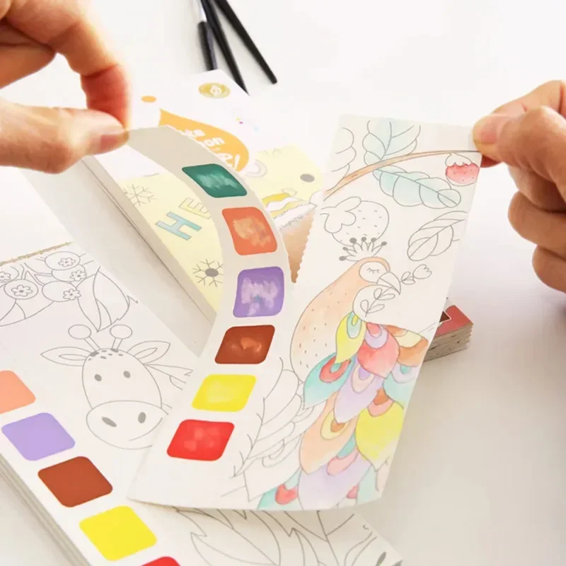 Kids Portable Watercolor Paint - đánh giá và giá Gouache Paint Set