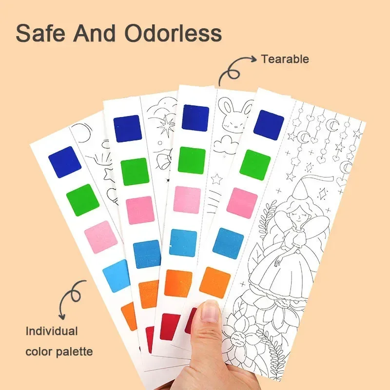 Kids Portable Watercolor Paint - đánh giá và giá Gouache Paint Set